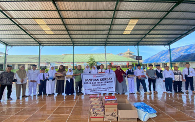 SSK PEDULI MEMBERIKAN BANTUAN KORBAN BENCANA ALAM (JANUARI 2026) ZASKIYA