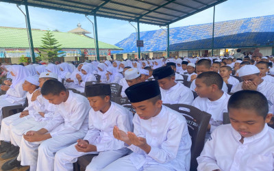 Peringatan Isra Mi’raj Nabi Muhammad SAW 2026 di SMP SW Almuslimin Pandan